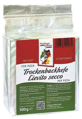 Zdjęcie produktu dla Frießinger Mühle 275956 Frießinger Mühle Trockenhefe  500,0 g, 1 St.