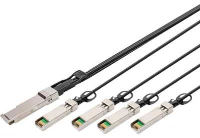 Immagine prodotto di DIGITUS 40G QSFP+ to 4XSFP+ Direct Attach Kabel 2m