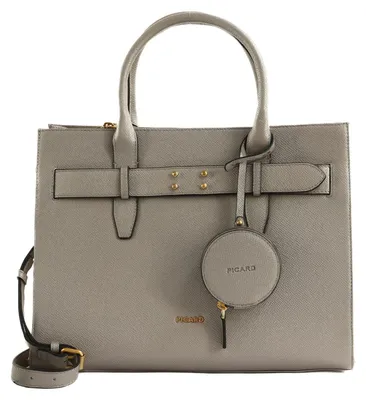 Produktbild von PICARD Leder Umhängetasche Chic Way Shopper Silver taupe