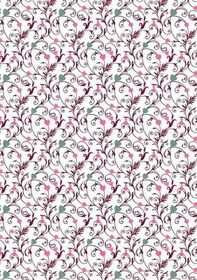 Produktbild von Motivkarton Just Married Ornament A4 rot