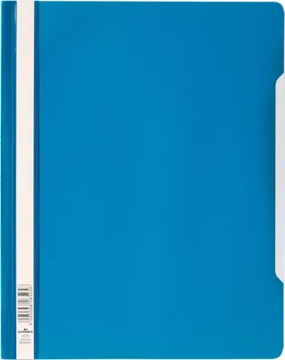 Zdjęcie produktu dla DURABLE Skoroszyt z przezroczyst? ok?adk? A4+, Niebieski, 257006, 50 szt.