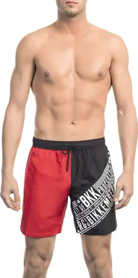 Obrázek produktu pro Bikkembergs Beachwear BKK1MBM09_RED&BLACK Velikost: L