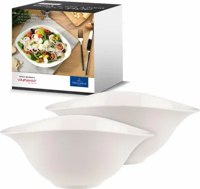 Zdjęcie produktu dla Zestaw salaterek Villeroy & Boch VAPIANO WHT 17x8x21 cm biały