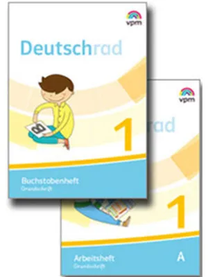 Produktbild von Deutschrad 1. Arbeitsheft und Buchstabenheft Grundschrift (Paket). Klasse 1