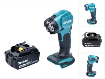 Produktbild von Makita DEADML 815 G1 LED Akku Handleuchte 14,4 - 18 V 160 lm + 1x Akku 6,0 Ah - ohne Ladegerät