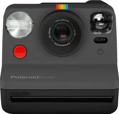 Produktbild von Polaroid Now schwarz Sofortbildkamera