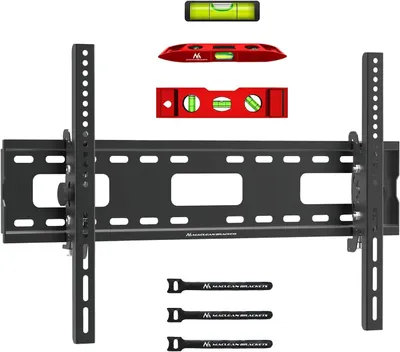 Obrázek produktu pro Držák na televizor - Max. VESA 600x400 - pro televize 32 palců - nosnost 80 kg - možnost naklápění +15° až -15° - model MC