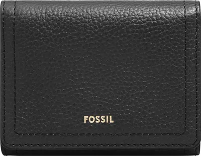 Image de FOSSIL porte-monnaie Logan Trifold Black noir