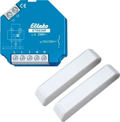 Produktbild von Eltako ETR61NP-230V+FK Trennrelais 1S m.Fensterkontakt n.potenzialf. 61100631