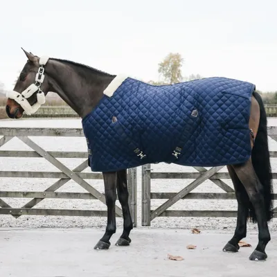 Produktbild von Kentucky Horsewear Stalldecke 400g Stable Rug Pferdedecke Marine 145