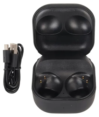 Obrázek produktu pro Nabíjecí pouzdro na sluchátka, náhradní nabíječka USB Bluetooth pro Buds 2 PRO SM R510, černá