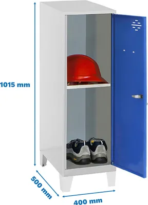 Immagine prodotto di Armadietto Simonrack SIMONLOCKER DISM blu, grigio 8425437122019, 1 armadietto 40,0 x 50,0 x 101,5 cm
