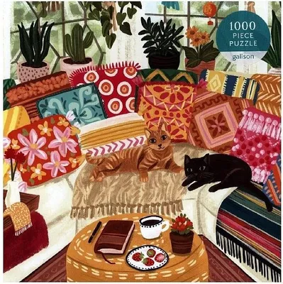Immagine prodotto di Serenity Meow 1000 Piece Puzzle in a Square Box
