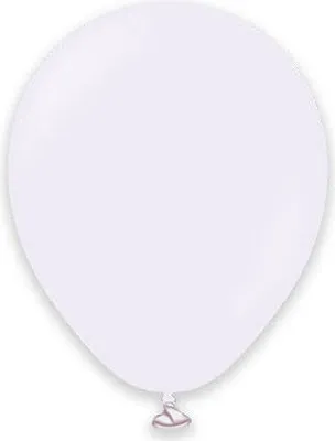 Produktbild von Macaron Pale Lilac Latexballons, lila, 13 cm, 100 Stück.