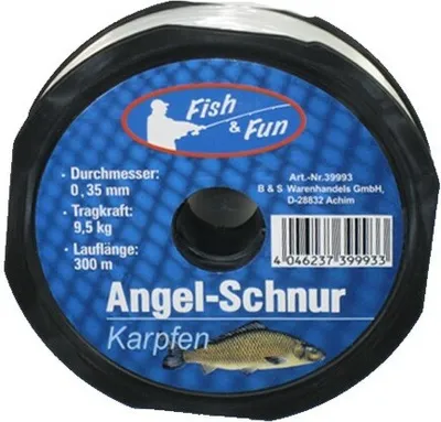 Produktbild von Angelschnur 300m KARPFEN Fish & Fun Angeln