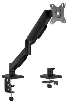 Produktbild von iggual SPMP01-A, Klemme /Bolzen, 9 kg, 43,2 cm (17"), 86,4 cm (34"), 100 x 100 mm, Schwarz