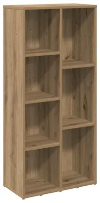 Obrázek produktu pro vidaXL Artisan dubová knihovna 50x25x104 cm