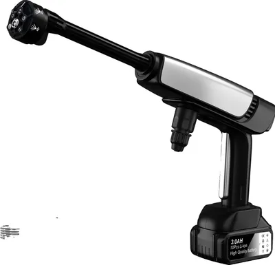 Immagine prodotto di Idropulitrice, ugello 6 in 1, funzionamento senza fili, 2 batterie argento