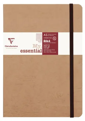 Produktbild von Clairefontaine Notizbuch AgeBag MyEss A5 96Bl lin tab