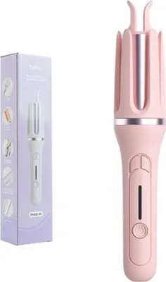 Obrázok produktu pre INF Automatická kulma na vlasy – 32 mm kulma pre jednoduché vlny Ružová