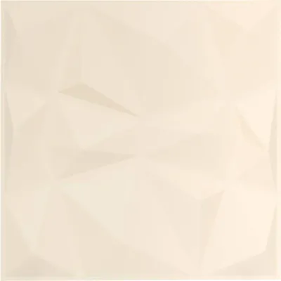 Produktbild von 2 wandsticker oren geometrisch 50x50cm weiß - Atmosphera créateur d'intérieur