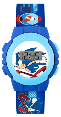 Produktbild von Sonic Sega The Hedgehog SNC4316 Digitaluhr, Blau