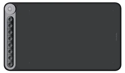 Produktbild von HUION Q620M, Verkabelt & Kabellos, 5080 lpi, 266,7 x 166,7 mm, USB, 1 cm, Schwarz