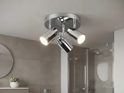 Produktbild von Trio Leuchten Bad Deckenleuchte Angelo 880430306, Metall Chrom, exklusiv Leuchtm
