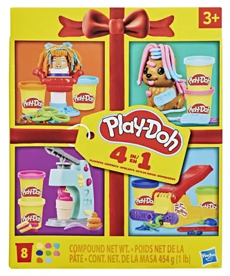 Immagine prodotto di Set Creativo Play-Doh 4 in 1 con 8 Colori