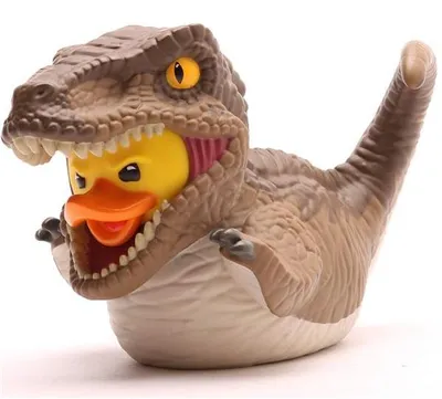 Produktbild von TUBBZ Badeente Jurassic Park Velociraptor Boxed Edition Vinyl 10 cm