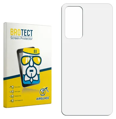 Produktbild von BROTECT Schutzglas für Xiaomi 12 Lite (Rückseite) Schutzfolie Panzer Folie Glas Display Schutz klar