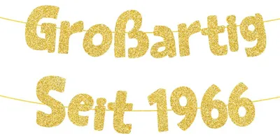 Productafbeelding van Glitterbanner voor 60e verjaardag - Decoratie voor feest