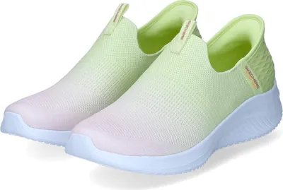 Produktbild von Skechers SLIP-INS Damen Slip-On-Sneaker/ Slipper BEAUTY BLEND Gelb Textil Größe: 37