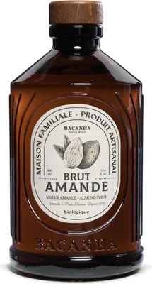 Produktbild von Bacanha Sirop Brut d'Amande 400ml – -Mandel-Sirup mit -Rohrzucker