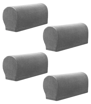 Imagen del producto de Solidchoice - Juego de 4 fundas elásticas para reposabrazos de muebles