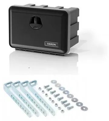 Image de Boîte de rangement pour camions avec poignée, dimensions 500x350x300 mm