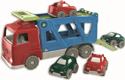 Immagine prodotto di Set di camion per il trasporto di auto con quattro auto