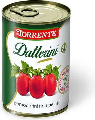 Produktbild von Ganze Datterini-Kirschtomaten 400g - La Torrente