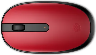 Produktbild von HP 240 Bluetooth-Maus (Empire Red), Beidhändig, Optisch, Bluetooth, 1600 DPI, Rot