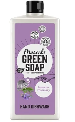 Immagine prodotto di Marcel's Green Soap, detersivo per piatti, lavanda e rosmarino, 500 ml