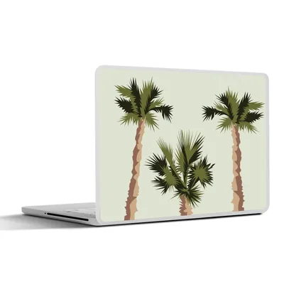Produktbild von MuchoWow® Laptop Aufkleber Sticker Cover Palme - Sommer - Tropisch 36.5x27.5 cm - Laptop-Sticker