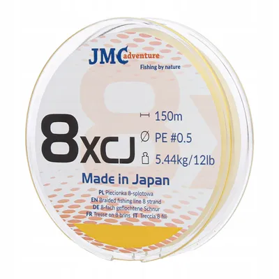 Zdjęcie produktu dla JMC ADVENTURE Japońska plecionka PE 0.5 150m 12lb