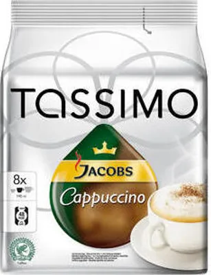 Produktbild von Tassimo Jacobs Cappuccino 8 x T-Disc
