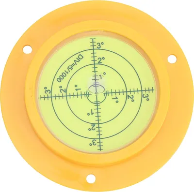 Immagine prodotto di 90x17mm strumento di misura a bolla rotonda con scala per il bilanciamento della piattaforma della fotocamera