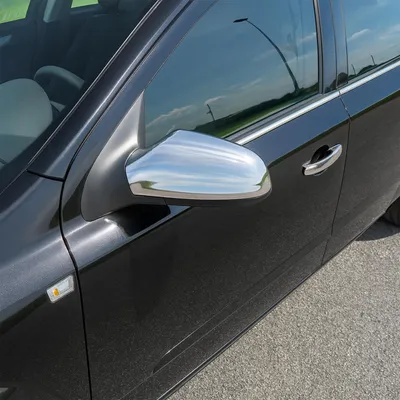 Obrázek produktu pro 1Set nerezových krytů zrcátek V2A chrom pro Opel Astra H 2004-2010