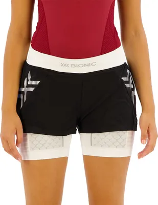 Produktbild von X-bionic Twyce Race Kurze Hose Schwarz L Frau Schwarz L