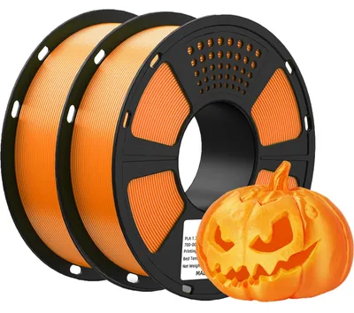 Produktbild von GEEETECH PLA Filament 1,75mm,3D Drucker Filament PLA 2kg,Orange+Orange
