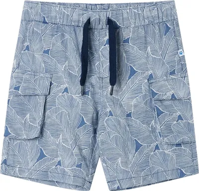 Produktbild von Design Kindershorts mit Kordelzug Dunkelblau 104, Stoffhosen 2024