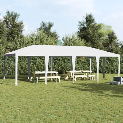Produktbild von Desgin Partyzelt Weiß 8x4 m PE - Pavillons & Partyzelte 42003437