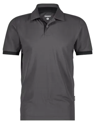 Produktbild von Poloshirt Traxion Next PESRE44 215g  anthrazitgrau/schwarz, Gr. S DASSY 710079